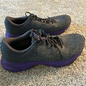 Brooks Womens Launch 6 1202851B022 Gray Running Shoes Sneakers size 10